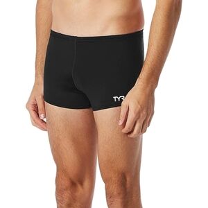 TYR Men's Black Square Leg Swimsuit Size 30(S) NWT